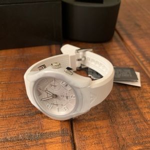 Emporio Armani Men's White Silicone Watch
